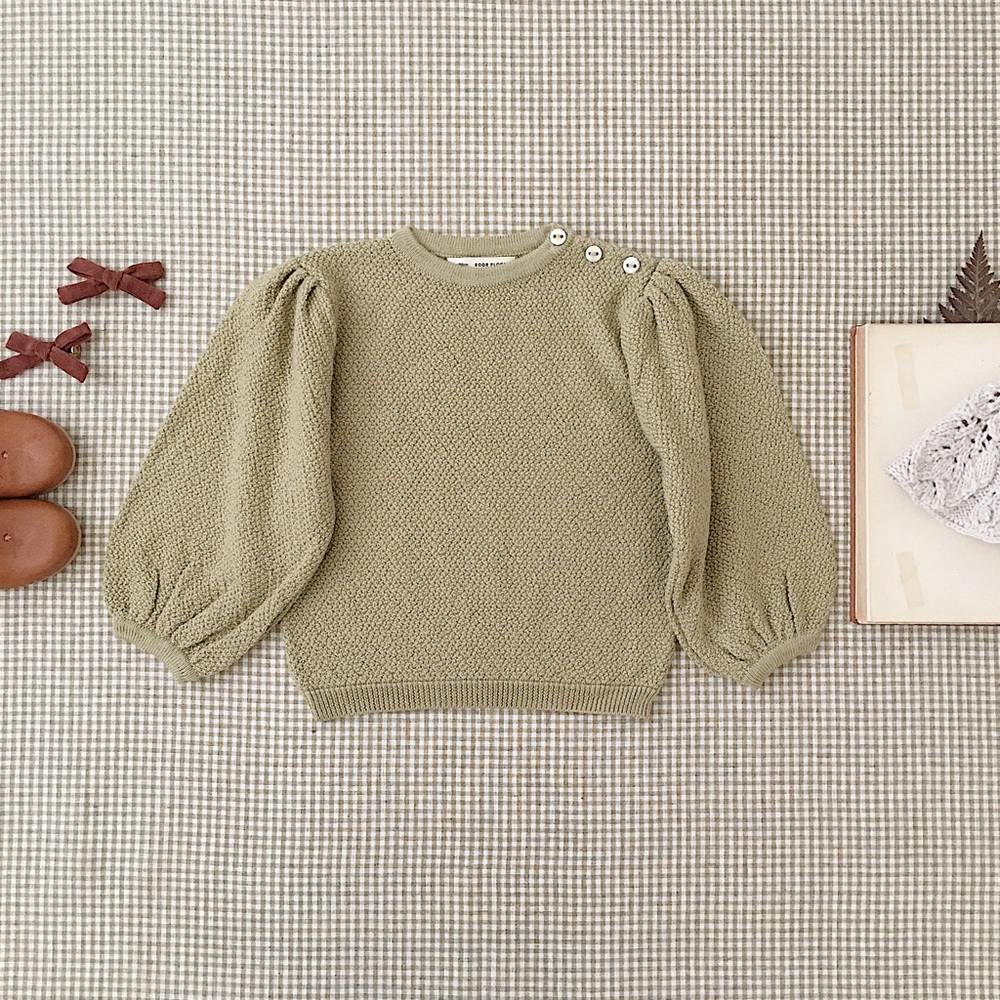 Soor Ploom Agnes Blouse in Maize (8Y)